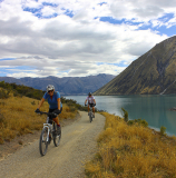 Oamaru's beautiful Alps 2 Ocean Cycle trail - image supplied by Tourism Waitaki